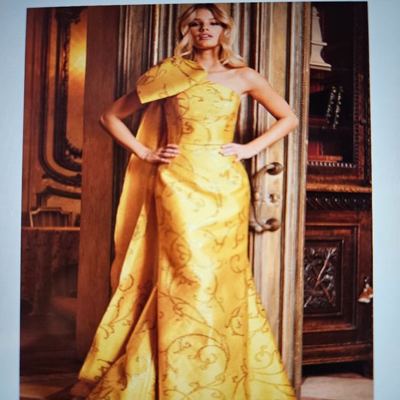 slim fit dress slacks Jovani 38679 Dresses 00 / Green Emerald main image 0